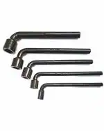 LOVELY Lilyton 8,10,12.5,16,19 MM L Spanner/L Pana Carbon Steel - 1 (Set of 5 Sizes)