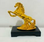 KHANGEMBAM ENTERPRISES Decorative Horse Statue - 14CM Horse Sculpture Decor Object White 14CM Showpiece for Home Decor