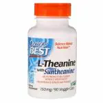 Doctor's Best Suntheanine L-Theanine, 150 mg, 90 Veggie Caps