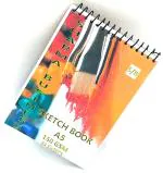 SHARMA BUSINESS A5 Sketchbook For Artists Set of 1 Painting Drawing Sketching 21x15 cm
