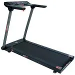 AVON FITX Motorized Treadmill, 5 HP Peak, User Friendly Handle Bar with Heart Rate Test with Buttons Speed Buttons on Handrails.