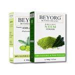 BEYORG Natural Amla and Neem Powder for Anti - Dandruff - 200 g