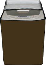 Aavya Unique Fashion Brown Pvc Top Loading Washing Machine Cover - 55.88 Cm