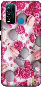 SARTOOLIYA Vivo Y30 Multicolor Plastic Colorful Wallpaper Printed Water Proof Back Cover