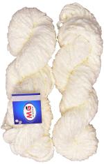 M.G Enterprise Wool Yarn, Puffy Cream 500 Grams.