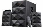 F&D A180X 84 W 2.1 Channel Bluetooth Multimedia Speaker with Subwoofer Satellite Speaker, Digital LED Display, Remote, Digital FM & USB, Black