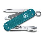 Victorinox Swiss Army Knife - FRESH. STYLISH. COLORFUL SWISS CLASSICS - 5 Function, Multitool with a Pair of Scissors in Alox Scales - Wild Jungle, 58 mm