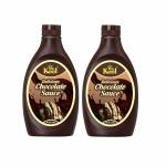 MR. KOOL Chocolate Syrup 400 gm (2 X 200 gm Each) For Cake, Ice-Cream, Sweets Dressing Sauce