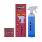 RifilsToilet Cleaner, Cleaning Tablets,1.5ltr,1 Tablet-500ml liquid,1Refill Bottle & 3 tablets,Disinfectant Bathroom cleaner, Eco friendly cleaner,lime scale remover