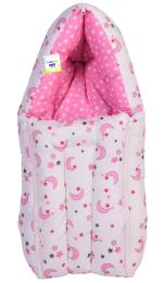 Toddylon 3 in 1 Baby Bed Sleeping Bag & Carry Nest Cotton Bedding for New Born Infant Portable Bassinet for Baby Carrying & Co Sleeping