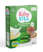 Babyvita Rice Banana Powder Mix | No Preservatives | No Added Vitamins & Minerals (200 gm, Pack of 1)