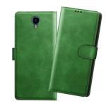 HANIRY Flip cover For Infinix Note 4 flip cover / Infinix X572 flip cover / Green
