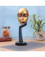 Beckon Venture - Multicolor Handicraft Antique Face Showpiece For Home Decor Items