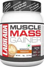 Labrada Nutrition Mocha Muscle Mass Gainer Health Supplement 1 kg