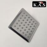 K.A.S Connection Tube Insert Brass Clamps 36 Opel Shower Head S. S304 4 Inch Parts Brass, Nozzle Silicone Shower Head | Strong & Durable Rain spray patterns Bathroom Shower