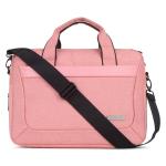 Probus 15.6 Inch Expandable Canvas Laptop Bag - Grey Laptop Sleeve/Cover  (Pink, 15.6 inch)