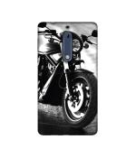 Casotec Cool Harley Davidson Design Printed Silicon Soft TPU Back Case Cover for Nokia 5