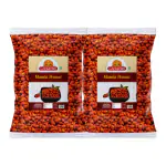 Ghotaram Fried Masala Groundnut Namkeen | Peanut Masala | Farm Fresh Masala Peanut Namkeen | Rich in Protein Crunchy & Spicy Healthy Snack | Fried in Groundnut Oil | No Preservatives-350g*2Pack