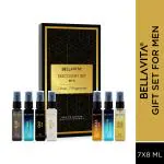 Bellavita Organic Luxury EDP Discovery Gift Set for Men 7 x 8 ML
