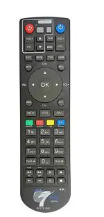 HDF Plastic Remote For 7 Star Set Top Box(915)