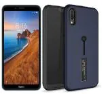 CarryWrap Back Cover for Xiaomi Redmi 7A (Blue, Dual Protection)