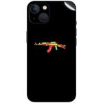GADGETSWRAP Printed Vinyl Skin Sticker for Apple iPhone 14 Plus - AK 47 Colors