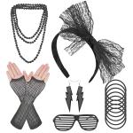 Gustave Theme Party 80S Fancy Dressing Set Costume Accessories - Azbm2-1Dx7J1Z