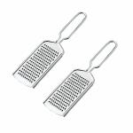 Chefkit Stainless Steel Cheese Grater, Coconut/Vegetables Grater with Handle