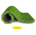 GULISTAAN High Density Artificial Grass Carpet ( 1 Feet x 4 Feet ) , Natural Green, 1 Pc