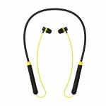 iBall Neckwear Tune2 Bluetooth Neckband earphone with Mic (Black & Yellow)