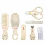 LuvLap Baby Grooming Kit New Born Baby 7 in 1(white)