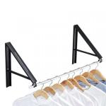 Kayru Wall Mounted Clothes Drying Rack Triangular Aluminum Drying Rack Closet Organizer Laundry Drying Rack for Bathroom Balcony Indoor Outdoor Home Storage Organization