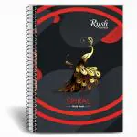 Rush Note Books A4 Size 500 Pages Spiral Notebook Ruled (Pack of 2) - Spiral Register note books
