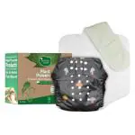 Mother Sparsh Plant Powered Cloth Diaper for Babies-Free Size | Medical Grade Fabric with 100% Organic Cotton (Mushy Mushroom)