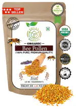 Yogan Harvest | 100g | USDA Organic | Mustard Bee Pollen - 100% Pure Natural - Plant Based Protein