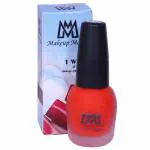Makeup Mania Velvet Matte Nail Polish 12 ml (Shade # 133) Another Orange ()
