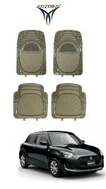 Kozdiko Beige Car Mats For Mercedes Benz GLC Class (Pack of 4)