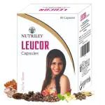 Nutriley Leucor, Leucorrhoea Capsules, PCOS, PCOD Balance, Women Wellness (60 Capsules)