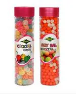 Dizzle Cocktail Candy 220g & Fruit Balls Mocktail Candy 250g Combo