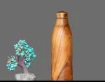 SHRI WOOD CRAFT 500ML 1 PCS NEW CONCEPT WITH AYURVEDA, MODERN & ECO FRIENDLY WATER BOTTLE