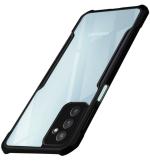 ZAPLAB SAMSUNG Galaxy F13, SAMSUNG Galaxy F23 5G, SAMSUNG GALAXY M13 Transparent Black Bumper Plastic Hybrid Crystal Clear Camera Protect Airbag Design All Side 360 Degree Protection Back Cover