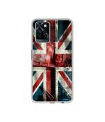 Casotec London Flag wallpaper Design Printed Silicon Soft TPU Back Case Cover for Infinix Note 10 Pro