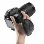 Ginni Adjustable Hand Grip Wrist Strap for DSLR Camera (Black)