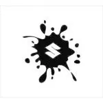 BC Sticker & Decal for Car & Bike (White, Black, Red)