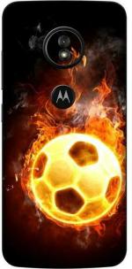 aadia Motorola Moto G6 Play Matte Vinyl Football Printed Mobile Skin Sticker with Scratch Resistant Lamination