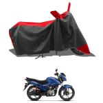 KEDIT New Hero Glamour i3s Dis Water Resistant - UV Protection & Dust Proof Full Bike - Scooty Two Wheeler Body Cover for Hero Glamour i3s Dis Red Patta KKB-148