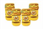 ANMOL Desi Bilona Gir Cow Ghee 1 LTR Jar|A2 Ghee | Pack of 4