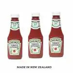 Heinz Tomato Ketchup 300ml Pack of Three Pcs - Made in New Zealand