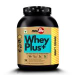 NEULIFE WHEYPLUS Gut-friendly Whey Protein Powder Probiotics & Proteozymes 4lbs (Mango Lassi)