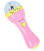 myhoodwink Music Microphone with 3D Lights Best Handheld Musical Mike Toy for Boys Girls Kids Baby Children Birthday Return Gift